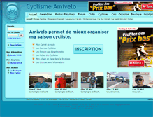 Tablet Screenshot of cyclisme-amateur.com